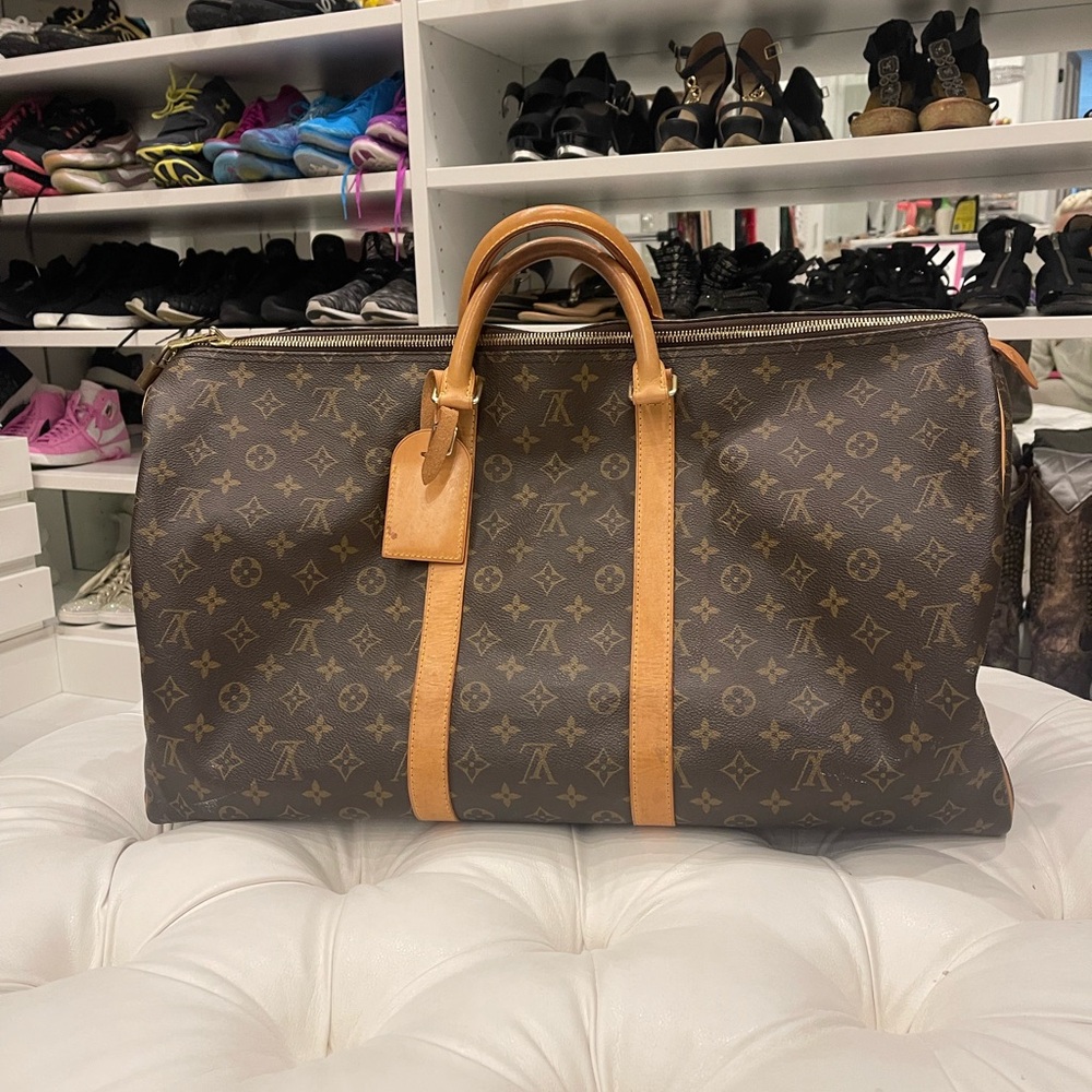 Authentic Louis Vuitton large duffle